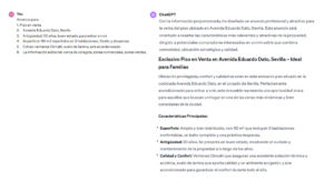 descripción propiedad chat gpt