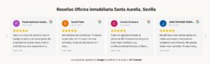 reseñas oficina santa aurelia