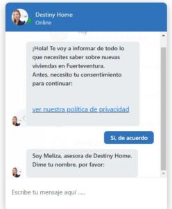 chatbot obra nueva